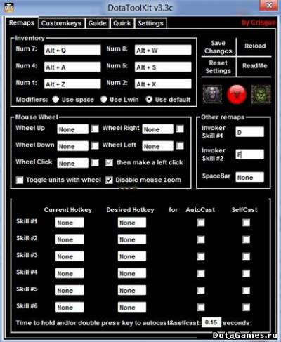 Dota ToolKit 3.3c (Хоткей 6.76)