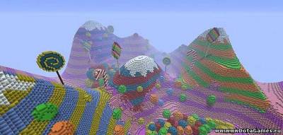 Скачать карту Candy heaven для Minecraft 1.4.5