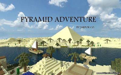 Pyramid Adventure приключенческая карта для minecraft