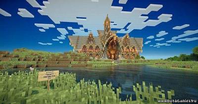 Карта трактир эльфов для Minecraft 1.4.6