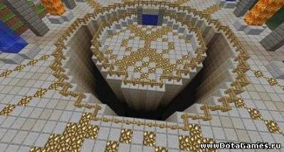 Карта со спавном для сервера Minecraft