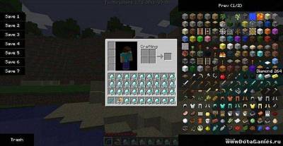 Скачать TooManyItems для minecraft 1.4.7