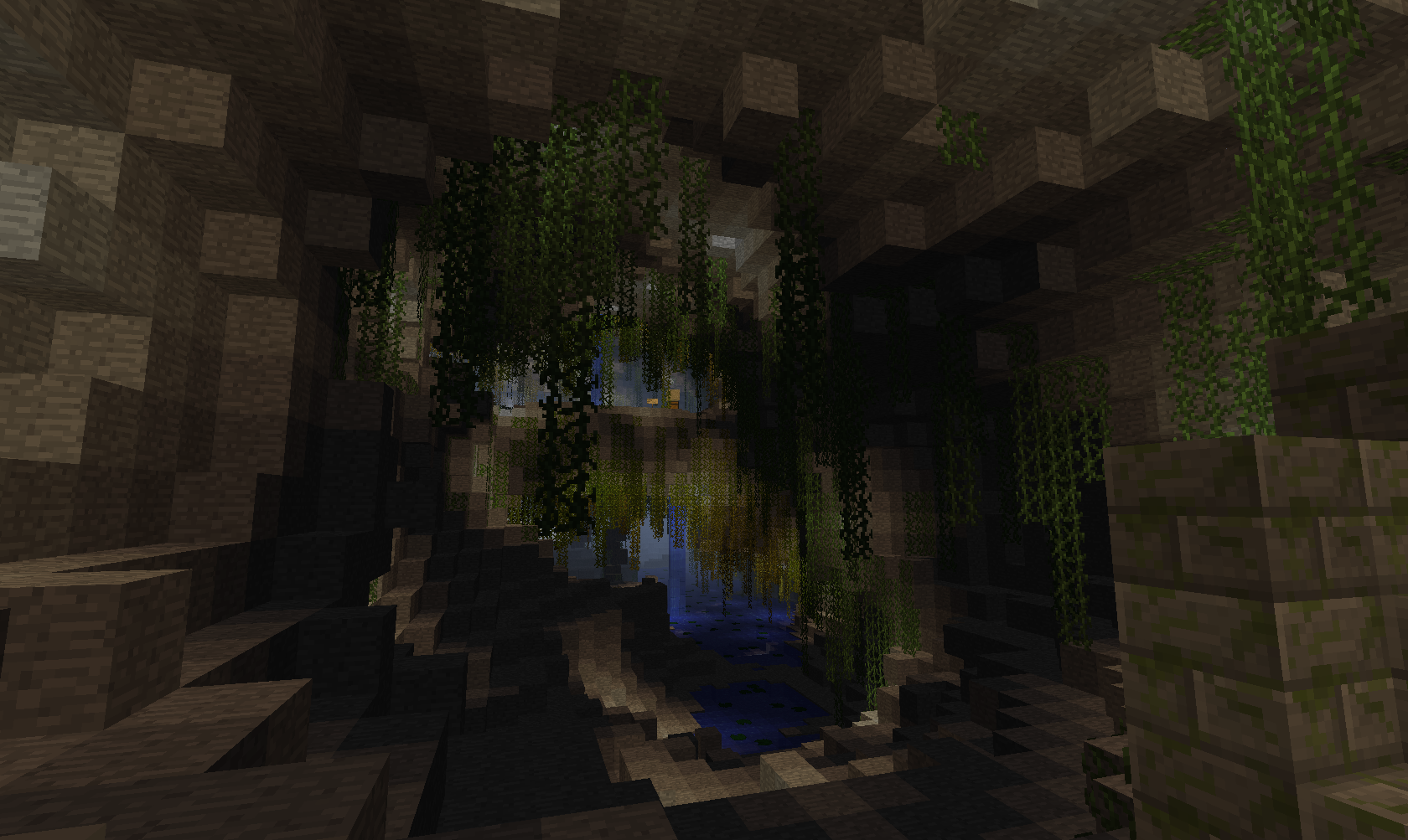 Скачать карту Super Hostile 10 Spellbound Caves для Minecraft 1.4.7. 