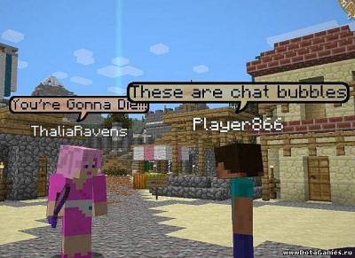 Скачать ChatBubbles для Minecraft 1.5.1