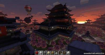 Скачать карту Город Самураев для Minecraft 1.5.1