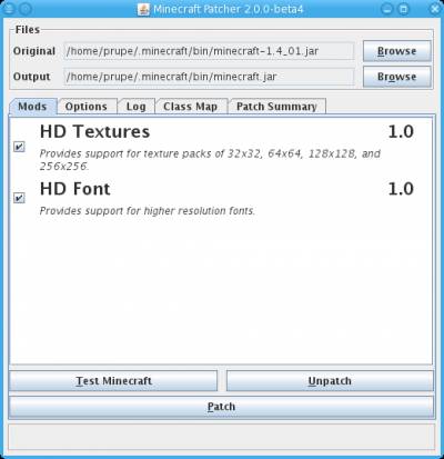 MCPatcher HD fix 2.2.3