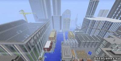 Карта Modern City для Minecraft 1.5.2