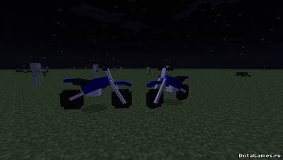 Pop Reel мод для Minecraft 1.6.2 The Dirtbike Mod Implements a Dirtbike! v1.1.1