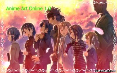 Карта Anime Art Online Beta8 для Варкрафт 3