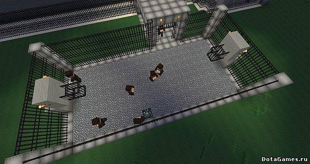 Prison minecraft карта