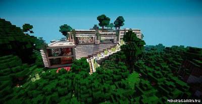 Карта Della Modern house для Minecraft 1.6.2