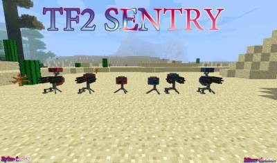 Мод TF2 Sentry для Minecraft 1.6.2