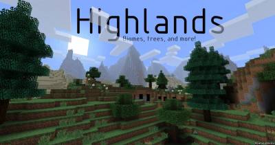 Мод Highlands для Minecraft 1.6.2