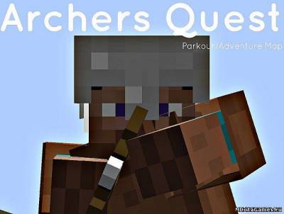 Скачать карту Archers Quest-Parkour/Adventure для Minecraft 1.5.2