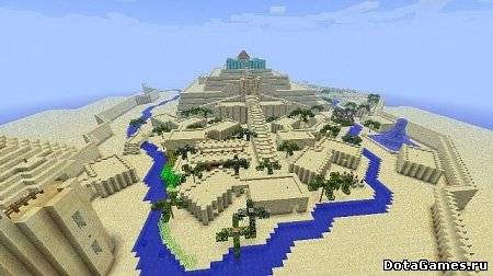 Карта Ziggurat для Minecraft 1.6.4