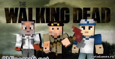 Мод Walking Dead Mod для Minecraft 1.6.4