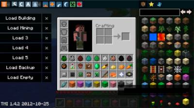 Мод TooManyItems для Minecraft 1.6.4