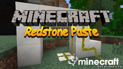 Скачать мод Redstone Paste Mod для Minecraft 1.6.4