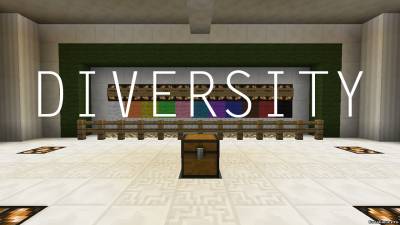 Скачать карту на прохождение Diversity Map для Minecraft 1.6.4