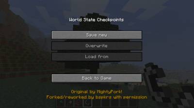 World State Checkpoints (1.7.2)