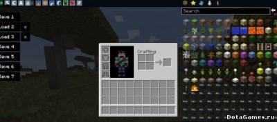 Мод TooManyItems для Minecraft 1.7.5