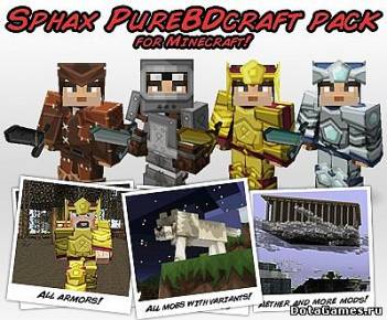 Ресурспак Sphax PureBDCraft