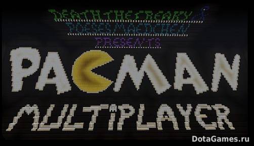 Карта Pacman-Multiplayer new для minecraft