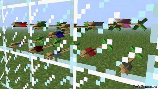 Мод Potion Arrows для Minecraft 1.5.2