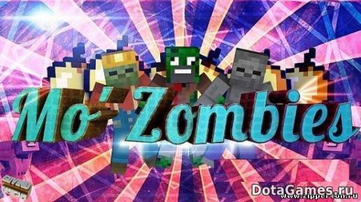 Мод Mo' Zombies для майнкрафт 1.7.9