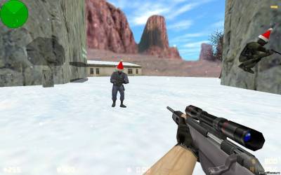 Зимний сервер для Counter-Strike 1.6