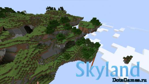 Мод Skyland для minecraft 1.8