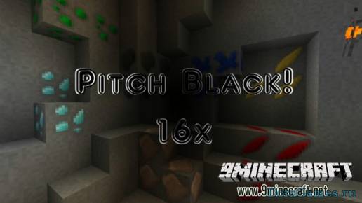 Ресурспак Pitch Black (16x) (1.8.4)